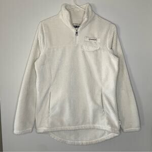 Magellan Outdoors Women’s Cream Fleece Pullover Size M